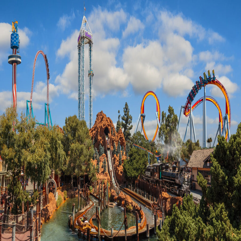 Six Flags and Cedar Fair will combine to form North America's largest amusement park.