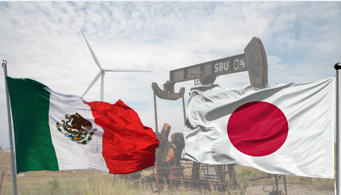 Japan Mexico agreement due to Middle East crisis