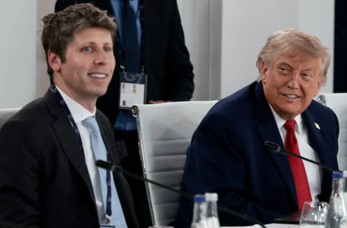 Sam Altman OpenAI and Donald Trump 