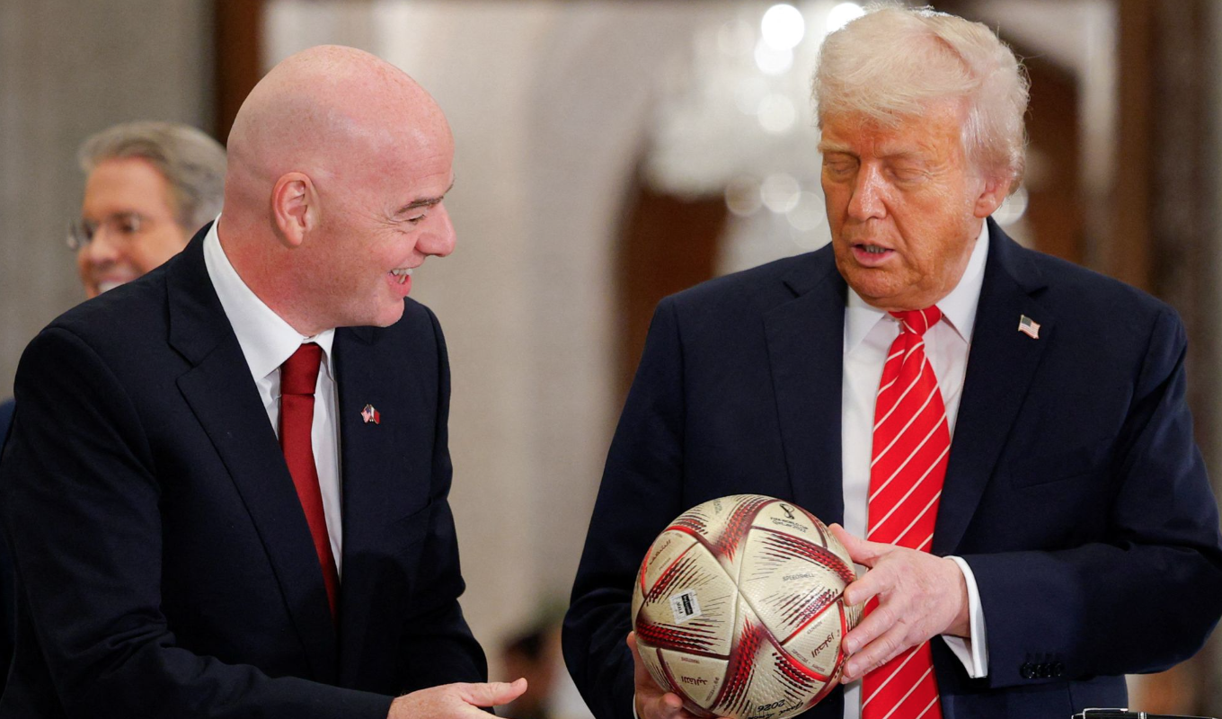 Infantino and Trump